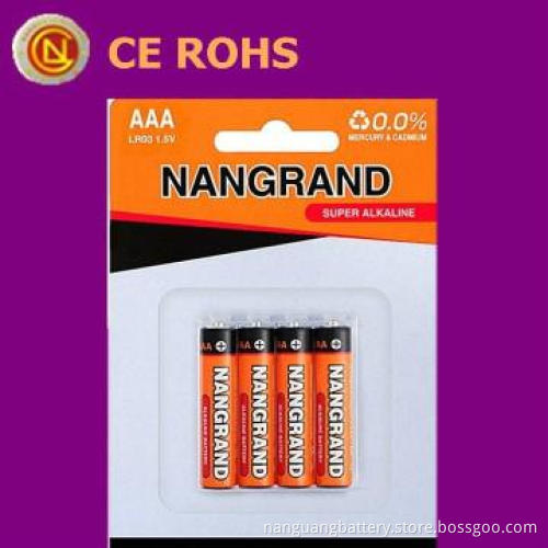 LR03 AAA AM4 Alkaline battery